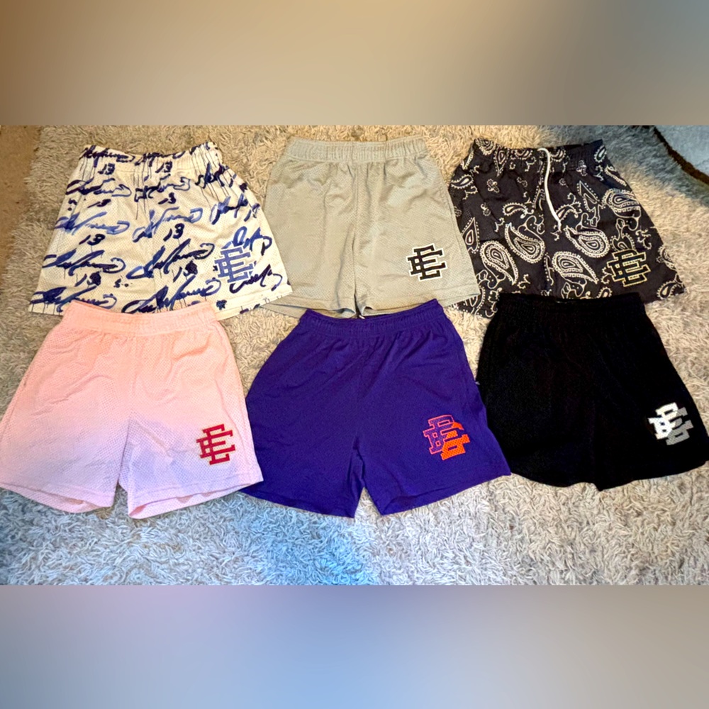 Eric Emanuel Shorts - 6 Pairs - Size Small
